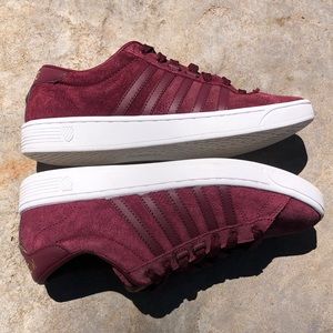Maroon & Gold K-Swiss, Women’s 8.5